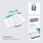 Preview: Tuerschild VITRUM A Glasschild, fuer Buero 300 300 mm